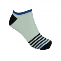 Ανδρικές κάλτσες αστραγάλου ριγέ