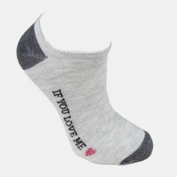 Γυναικείες κάλτσες αστραγάλου Διχρωμία