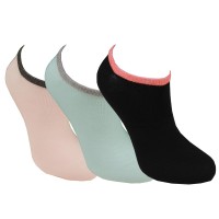 Γυναικείες κάλτσες αστραγάλου χρωματιστο λάστιχο