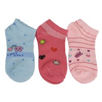 Παιδικές κάλτσες αστραγάλου για κορίτσι σχέδιο 5