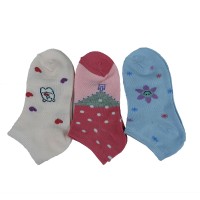 Παιδικές κάλτσες αστραγάλου για κορίτσι σχέδιο 3