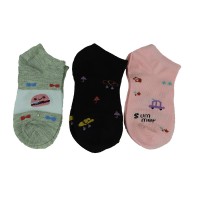 Παιδικές κάλτσες αστραγάλου για κορίτσι σχέδιο 4