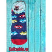 Παιδική Καλτσοπαντοφλα αγόρι με σχέδιο αλεπούδες