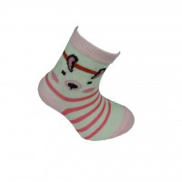 Παιδικές κάλτσες bebe για κορίτσι σχέδιο baby bear