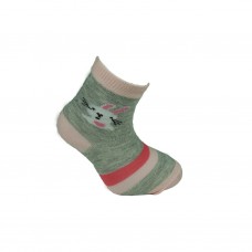 Παιδικές κάλτσες bebe για κορίτσι σχέδιο rabbit 