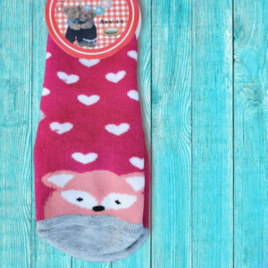 Παιδική Καλτσοπαντοφλα κορίτσι με σχέδιο αλεπού